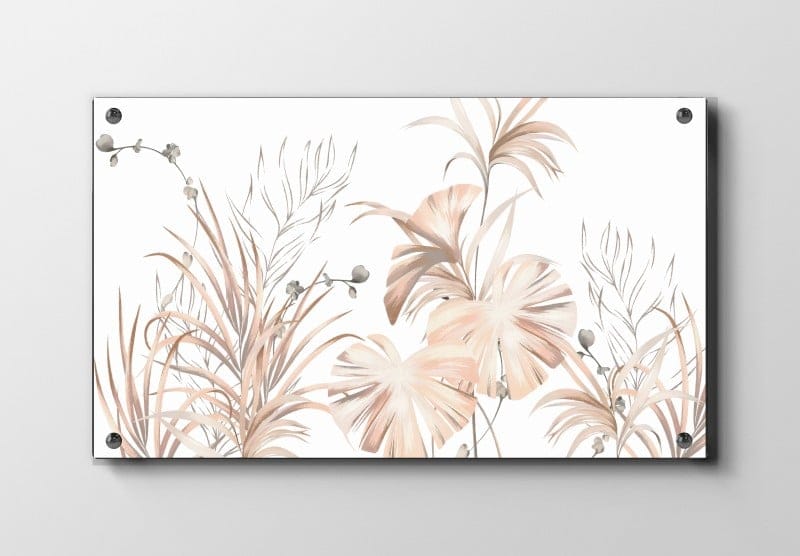 Blush Palm Leaves Plakat