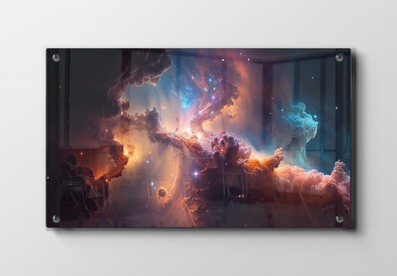 Celestial Flame Veins Plakat