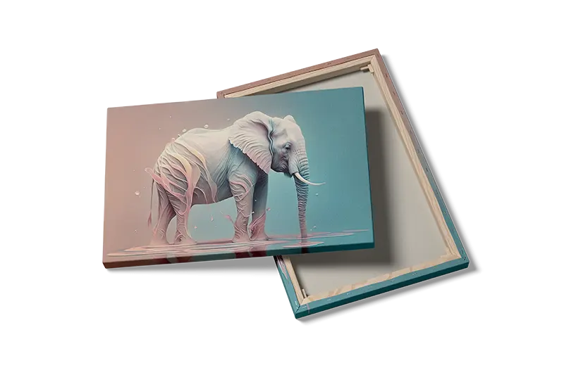 Ethereal Elephant Veins Plakat