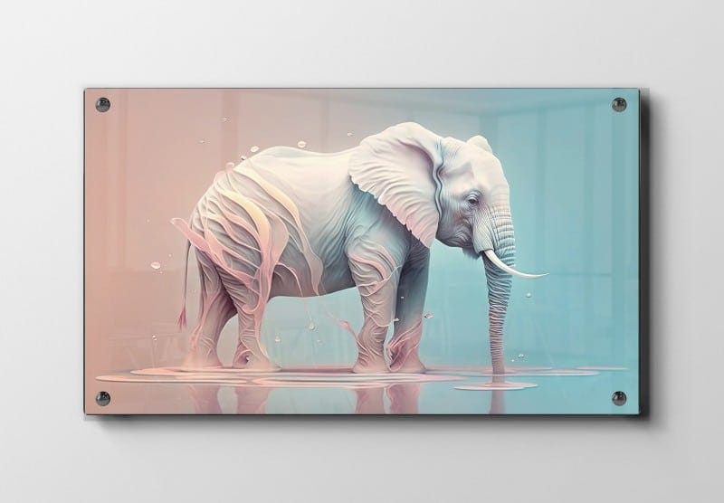 Ethereal Elephant Veins Plakat