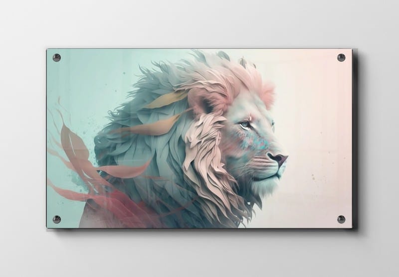 Mystic Lion Veil Plakat