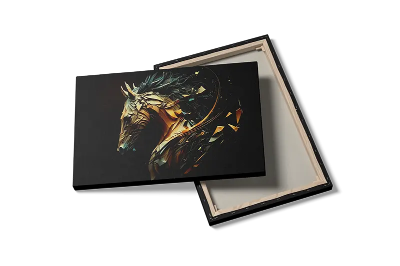 Fragmented Stallion Motion Plakat