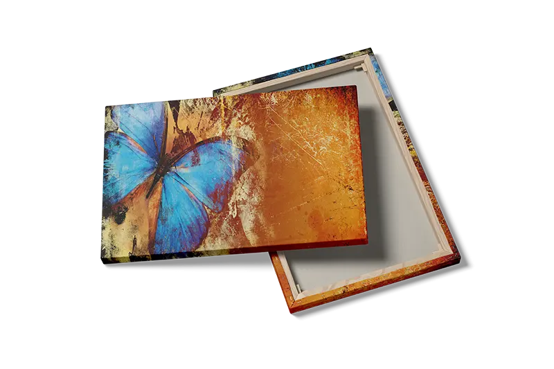 Blue Morph Wings Plakat