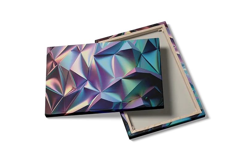 Prismatic Facet Depth Plakat