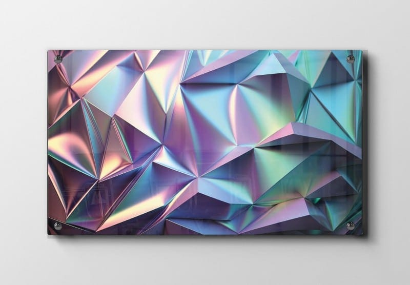 Prismatic Facet Depth Plakat