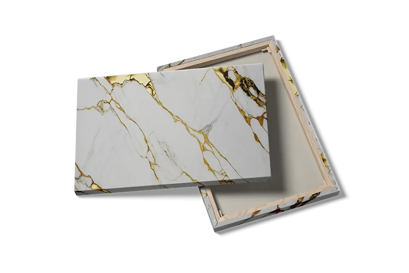 Golden Veins Composition Plakat