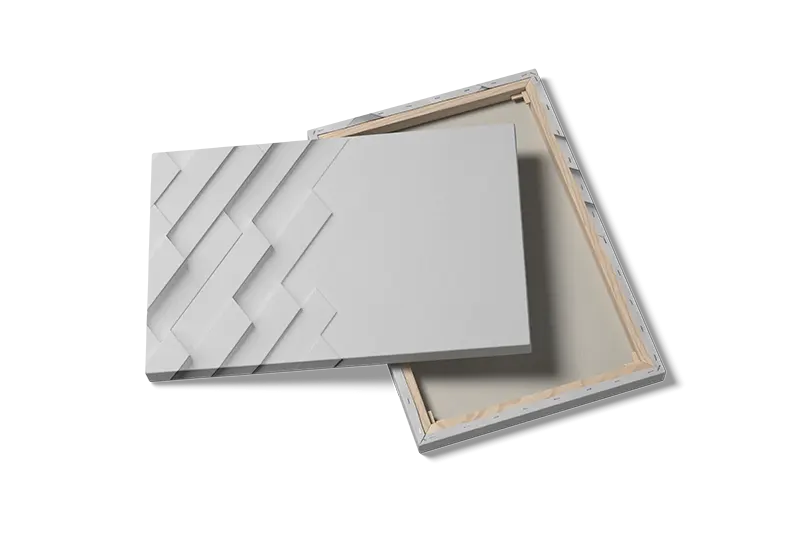 Layered Angles Composition Plakat