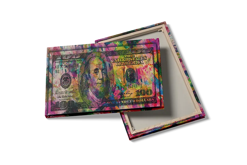 Vivid Currency Splash Plakat