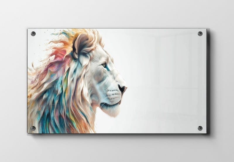 Majestic Colorful Mane Plakat