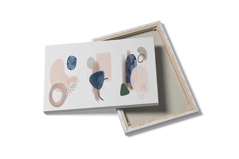 Muted Organic Shapes Plakat