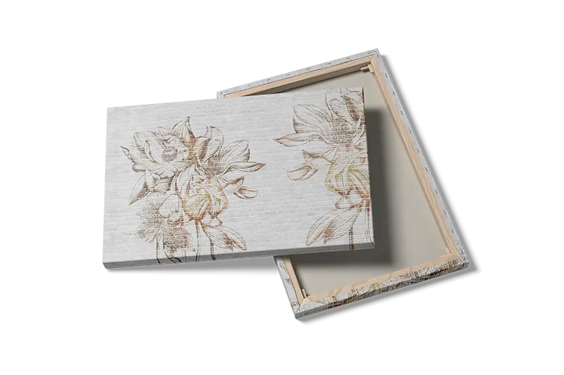 Sepia Lotus Bloom Plakat
