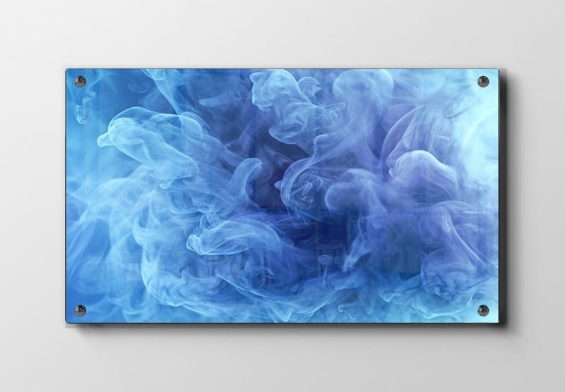 Blue Smoke Veins Plakat