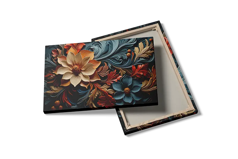 Ornate Floral Harmony Plakat