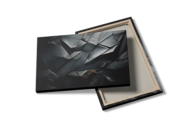 Fragmented Slate Composition Plakat