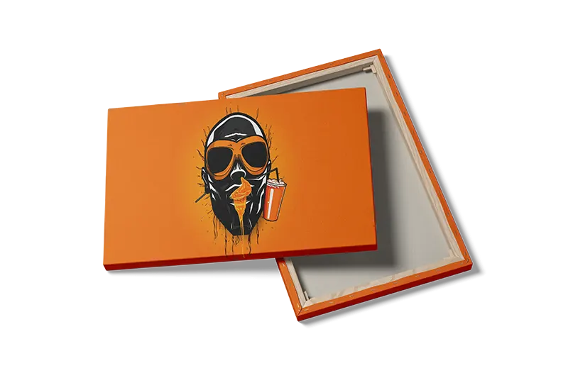 Bold Orange Expression Plakat