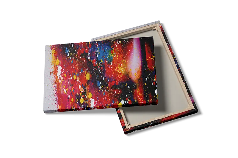 Crimson Colorburst Plakat