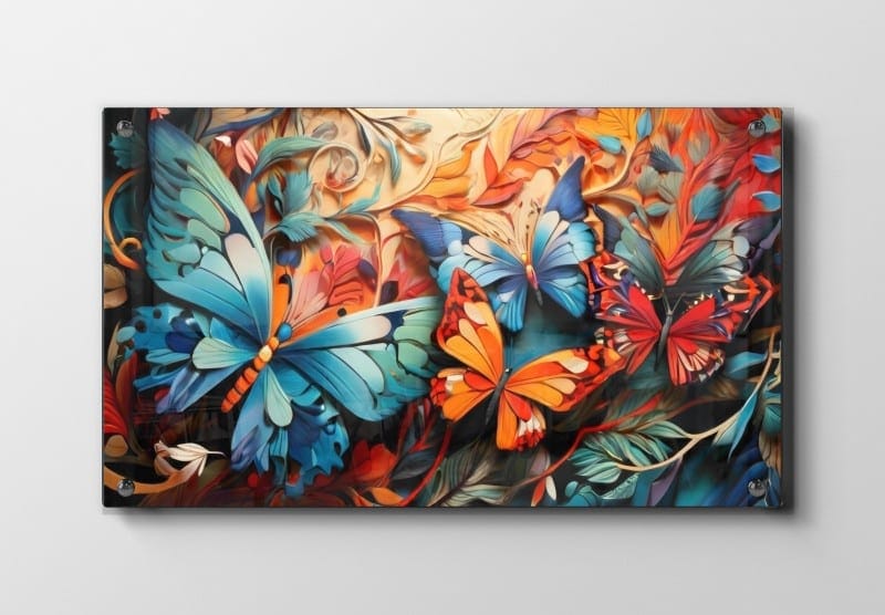 Butterfly Bloom Harmony Plakat