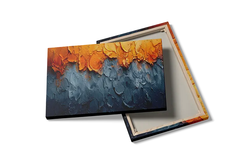 Molten Layers Texture Plakat