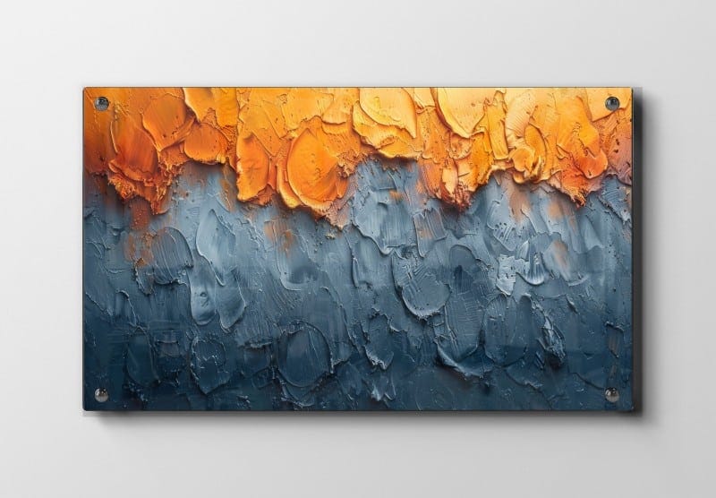 Molten Layers Texture Plakat