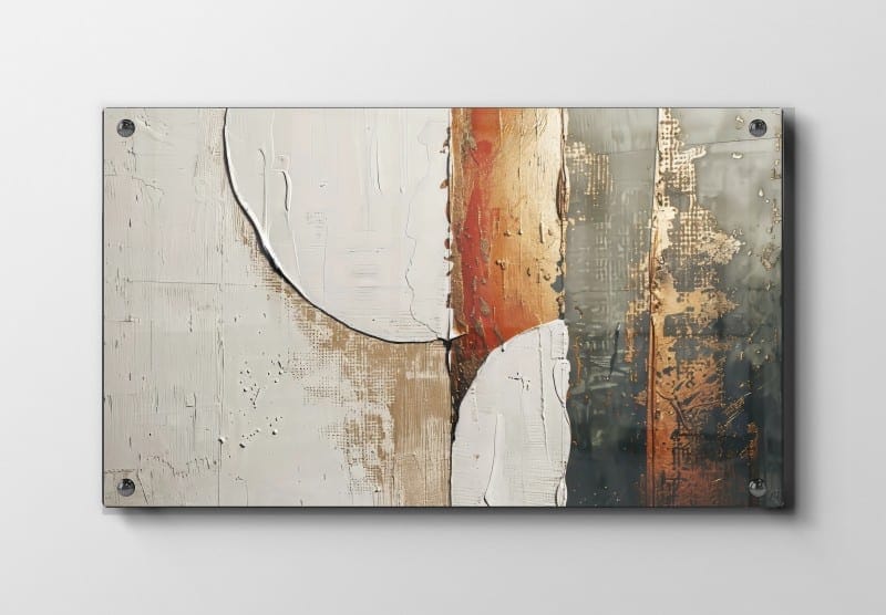 Rust Veins Texture Plakat