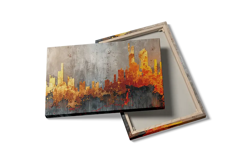 Burnished Skyline Veins Plakat