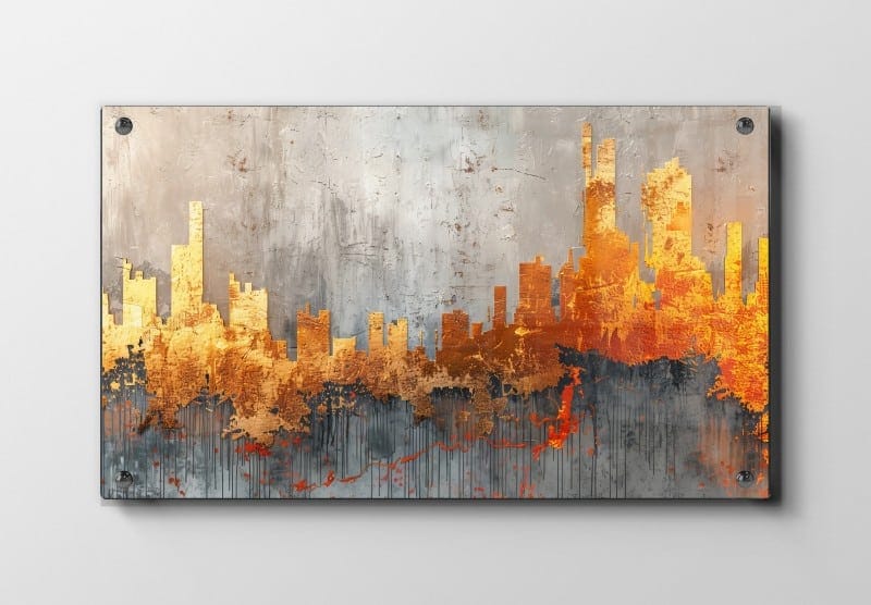 Burnished Skyline Veins Plakat