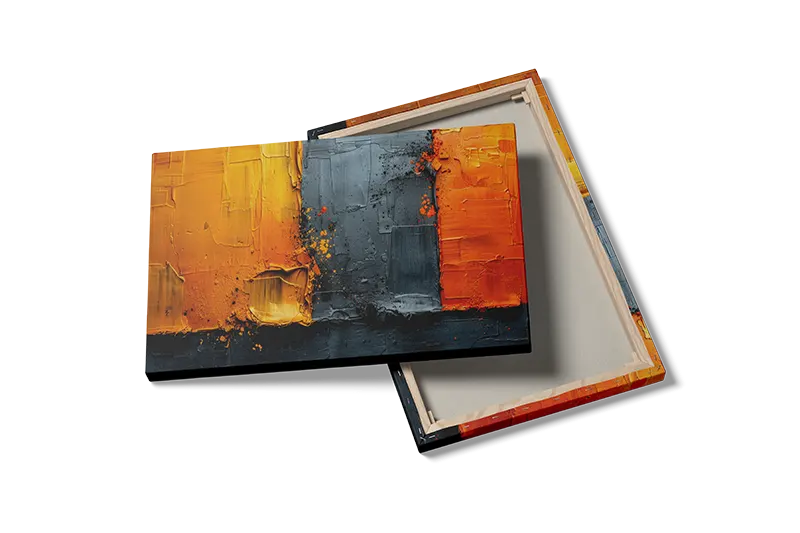Amber Steel Layers Plakat