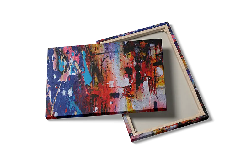 Color Veil Splatter Plakat