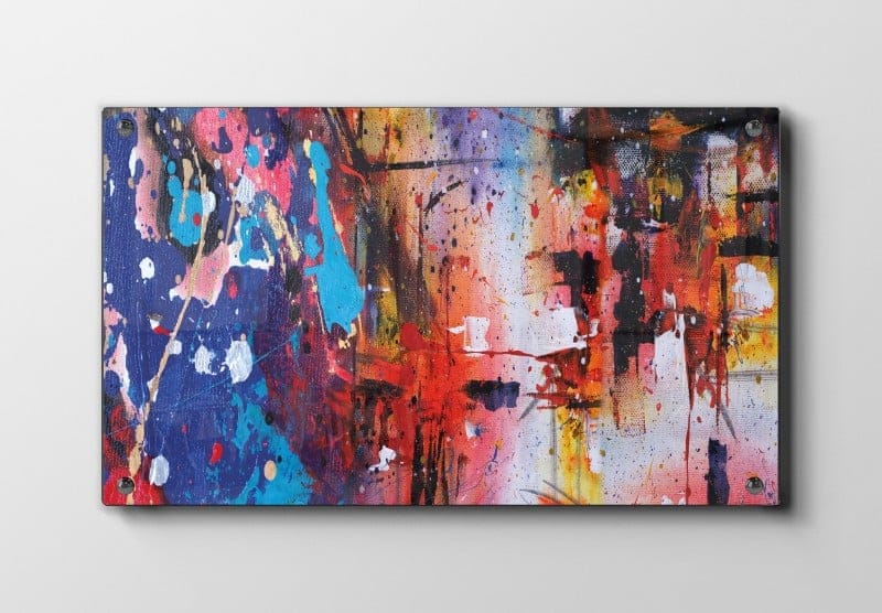 Color Veil Splatter Plakat