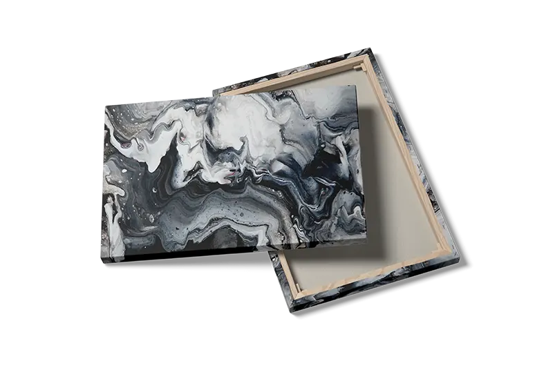 Marbled Veins Flow Plakat