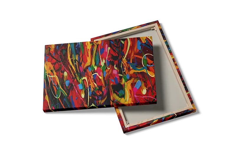 Fractured Colorburst Plakat