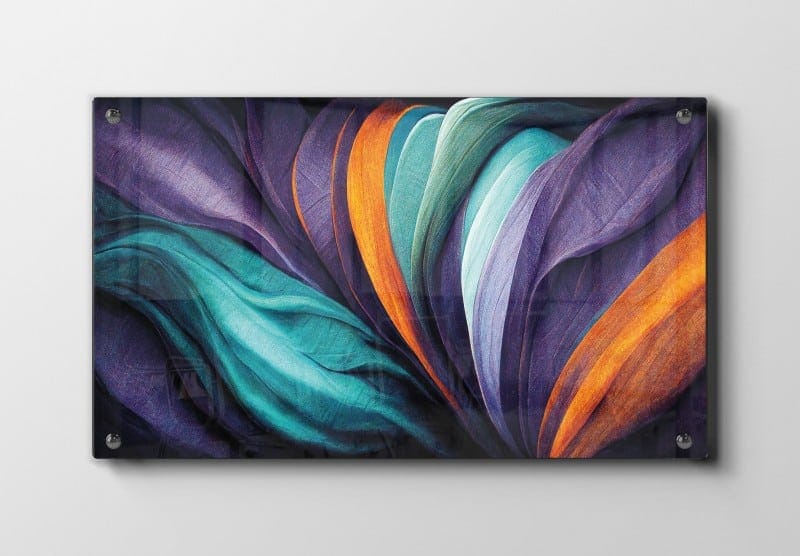 Veiled Color Layers Plakat