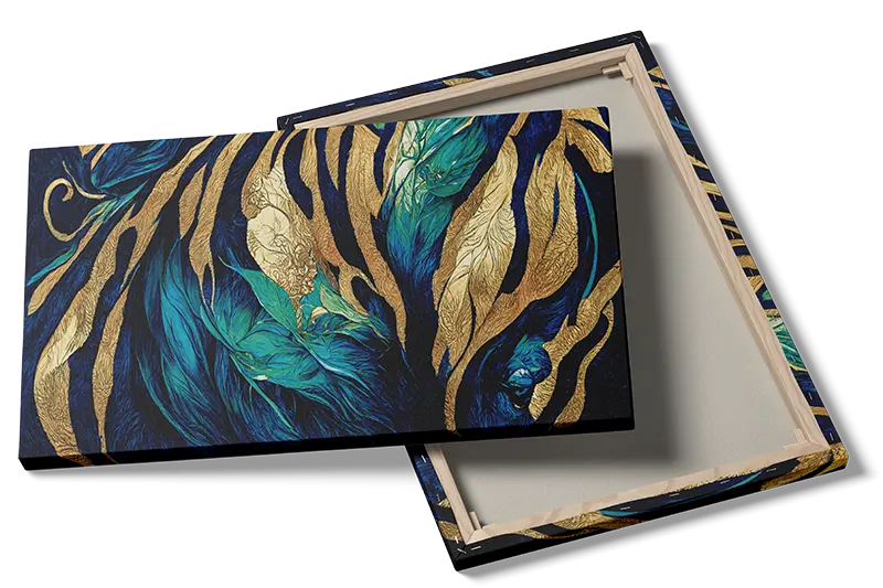 Golden Vein Flow Plakat