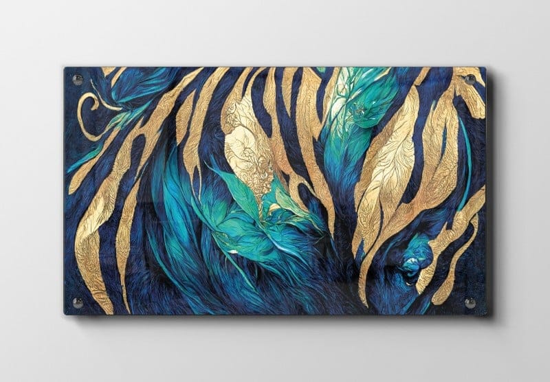 Golden Vein Flow Plakat