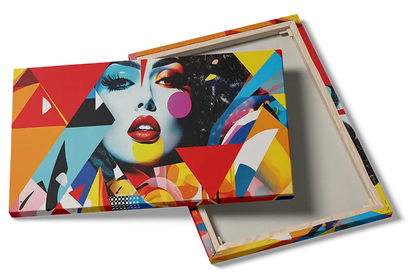 Vivid Fragmented Muse Plakat