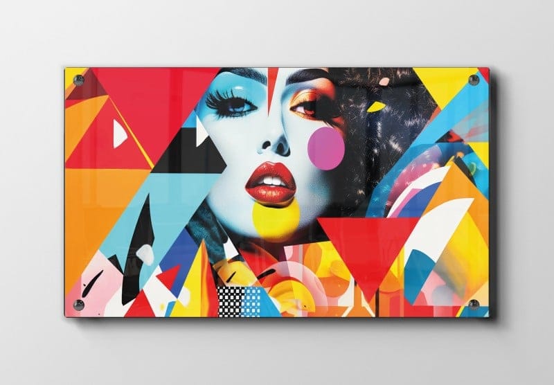 Vivid Fragmented Muse Plakat