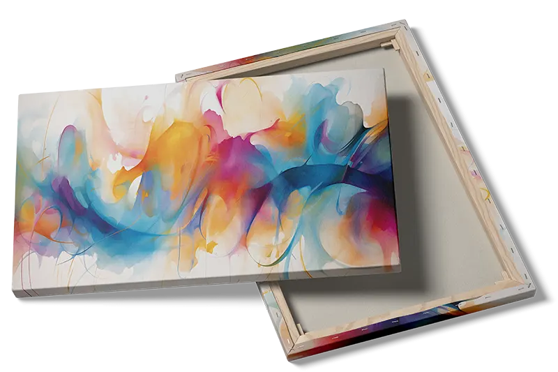 Luminous Color Flow Plakat