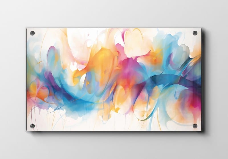 Luminous Color Flow Plakat