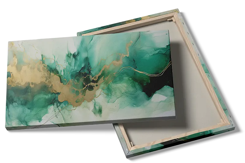 Emerald Vein Flow Plakat