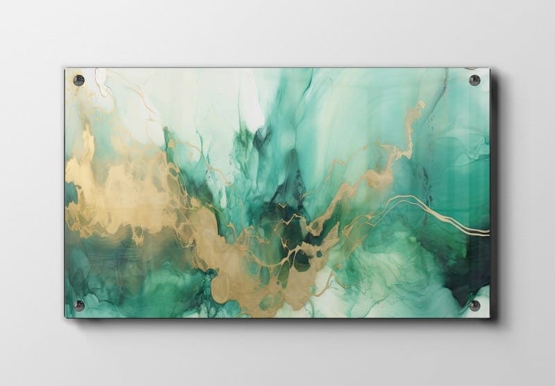 Emerald Vein Flow Plakat