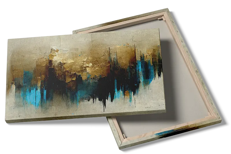 Urban Twilight Abstract Plakat