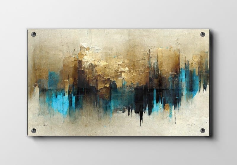 Urban Twilight Abstract Plakat