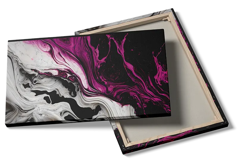 Crimson Veins Flow Plakat