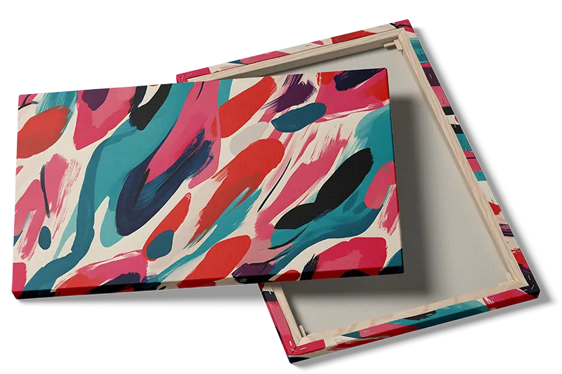 Vivid Flow Strokes Plakat