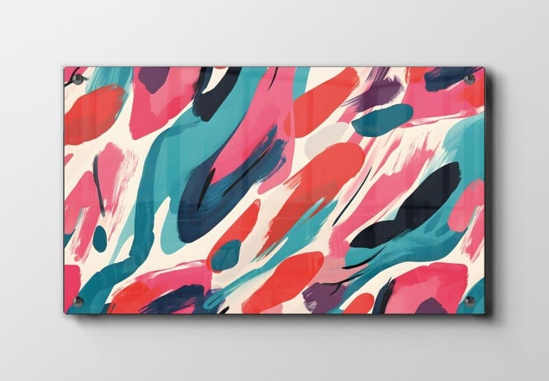 Vivid Flow Strokes Plakat