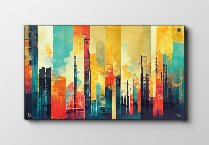 Urban Prism Layers Plakat