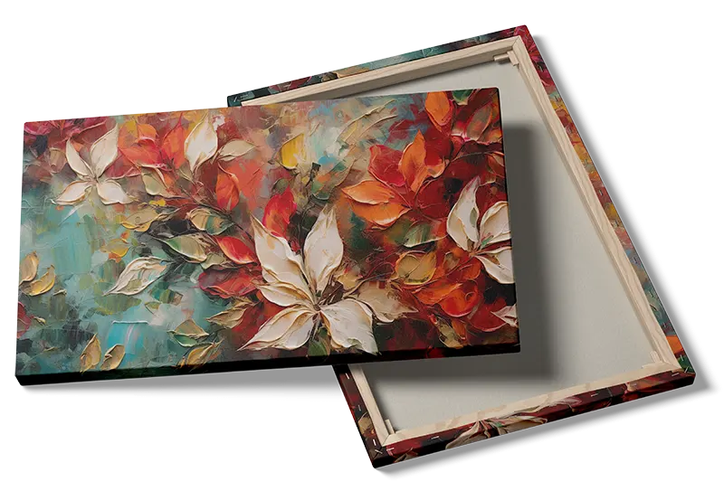 Autumn Bloom Veins Plakat