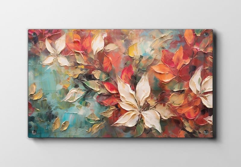 Autumn Bloom Veins Plakat