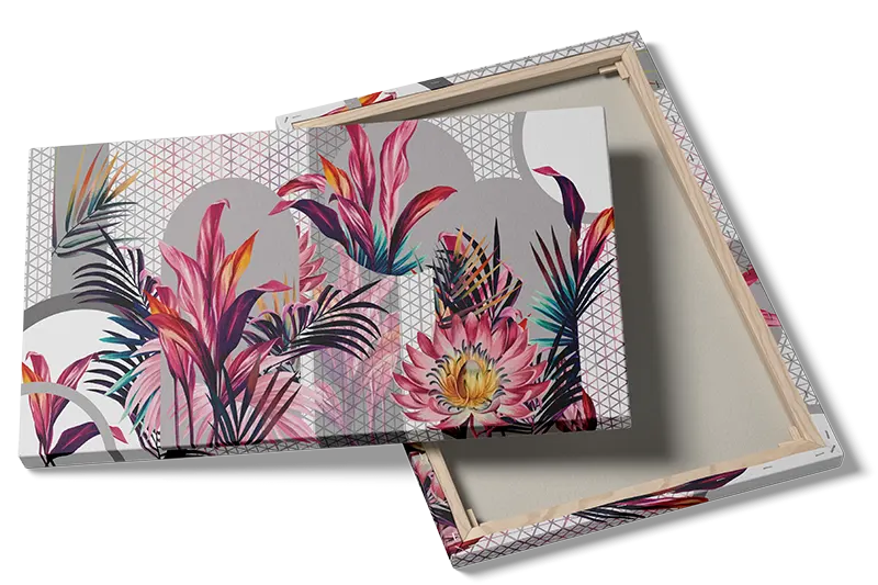 Tropical Bloom Layers Plakat