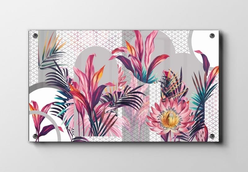 Tropical Bloom Layers Plakat